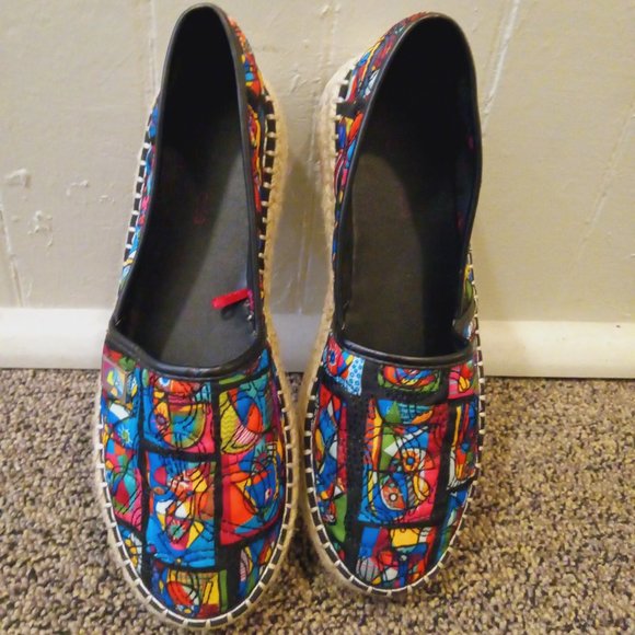 Clōe Shoes - Clōe colorful quilted Espadrilles